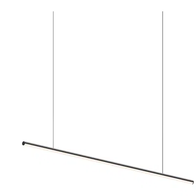 Sonneman Fino 48" Satin Black 3000k Led Pendant