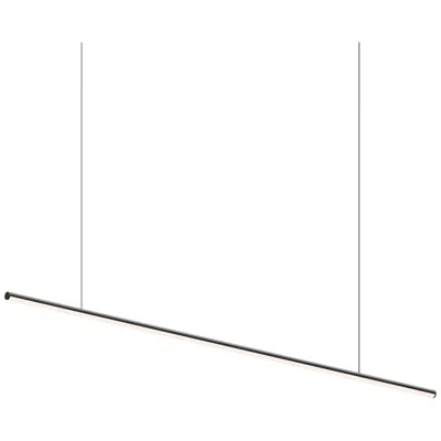 Sonneman Fino 58" Satin Black 3000k Led Pendant