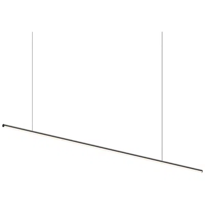 Sonneman Fino 70" Satin Black 3000k Led Pendant