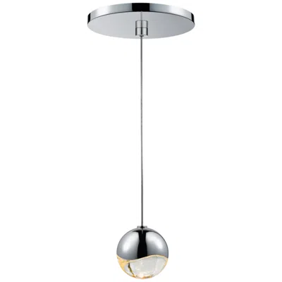 Sonneman Grapes 2 1/2" Wide Led Chrome Globe Pendant