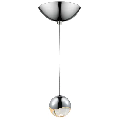 Sonneman Grapes 2.5" Wide Polished Chrome Small Dome Led Pendant