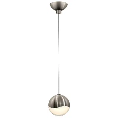 Sonneman Grapes 2.5" Wide Satin Nickel Small Micro-dome Led Pendant