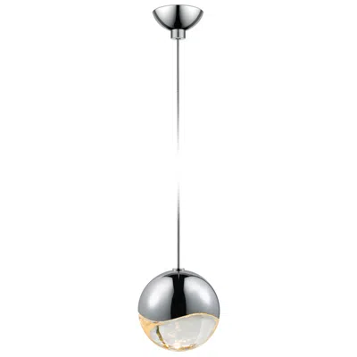 Sonneman Grapes 3.25" Wide Polished Chrome Medium Led Pendant With Micro-dome C