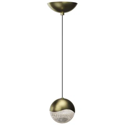 Sonneman Grapes 3.75" Wide Large Brass Dome Canopy Led Pendant