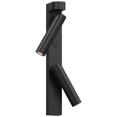 Sonneman Haim Aimable 11"h Textured Black Led Wall Sconce