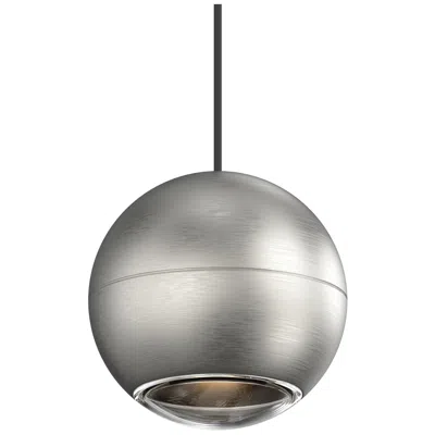 Sonneman Hemisphere 4.25" Natural Anodized Pendant