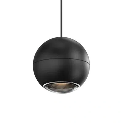 Sonneman Hemisphere Light Kitchen Island Tiered Led Pendant In Textured Black