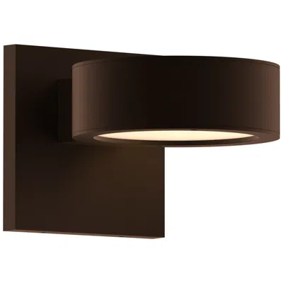 Sonneman Inside Out Reals 1.5" High Textured Bronze Downlight Led Wall Sconce