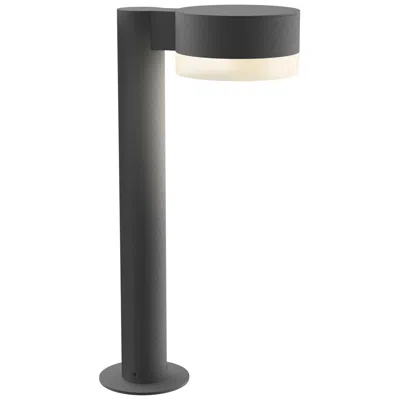 Sonneman Inside Out Reals 16" Led Bollard - Tg - Plate Cap And White Cylinder
