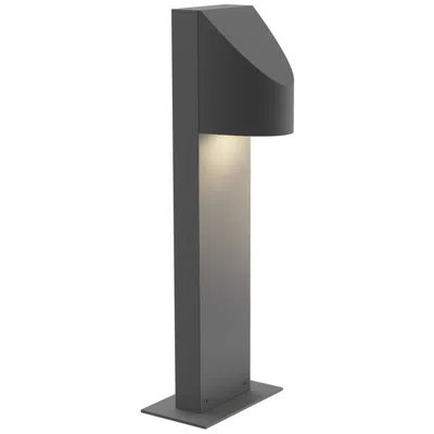 Sonneman Inside Out Shear 16" Led Bollard - Textured Gray