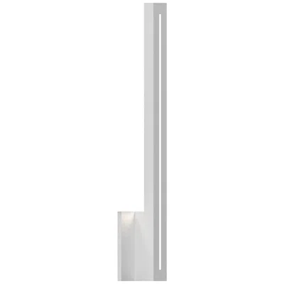 Sonneman Inside Out Stripe 24" High White Led Outdoor Wall Light
