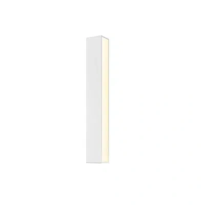 Sonneman Inside-out 1 - Light Led Flush Mounted Sconce In Textured Bronze