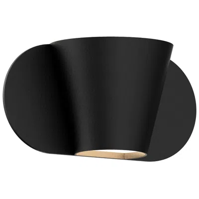 Sonneman Kaliko 5" High Textured Black Led Sconce