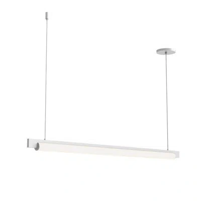 Sonneman Keel™ 1 - Light Unique Linear Led Pendant In Satin White