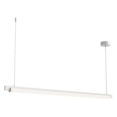 Sonneman Keel 60" Led Pendant - Satin White