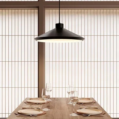 Sonneman Koma Pendant In Satin Black