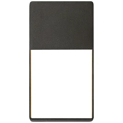 Sonneman Light Frames 13"h Textured Bronze Led Outdoor Wall Light
