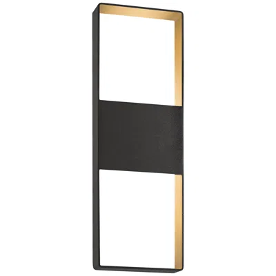 Sonneman Light Frames 21"h Textured Bronze Led Outdoor Wall Light