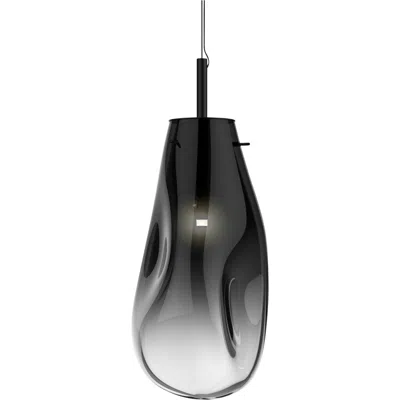 Sonneman Liquid 10 1/2" Wide Smoke Fade Led Mini Pendant