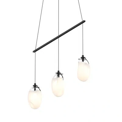 Sonneman Liquid 9 - Light Cluster Geometric Pendant In Clear