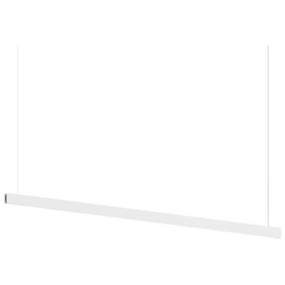 Sonneman Lithe 96 " Wide 2-sided  Textured White Pendant