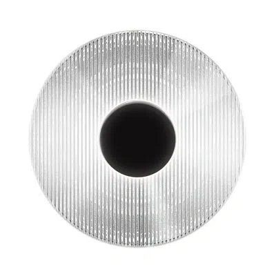 Sonneman Meclisse™ 1 - Light Led Dimmable Flush Mounted Sconce In Satin Black,clear