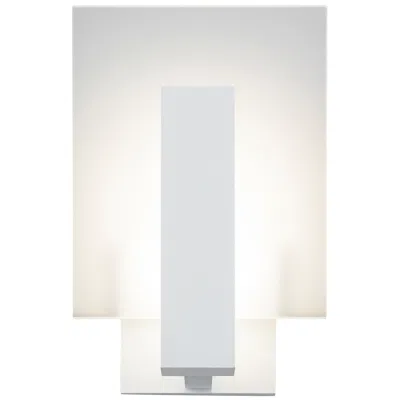Sonneman Midtown 10 3/4"h Textured White Outdoor Led Wall Light
