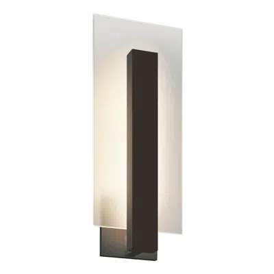Sonneman Midtown 18" High Textured Bronze Outdoor Led Wall Light
