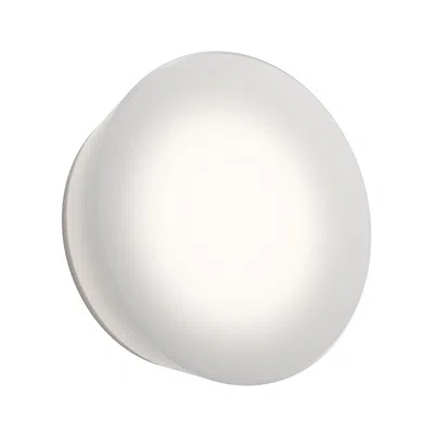 Sonneman Mist Round 6.5 " High   Clear Wall Sconce/surface Mount