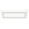 Sonneman Offset 36" Wide Textured White Rectangle Led Surface Mount