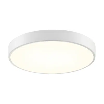 Sonneman Pi 16"w Textured White Round Led Ceiling Light
