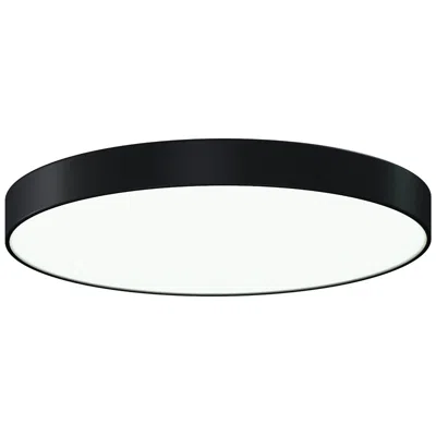 Sonneman Pi 24" Round Led Surface Mount - Satin Black
