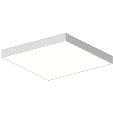 Sonneman Pi 24" Wide Satin White 3000k Led Square Surface Mount