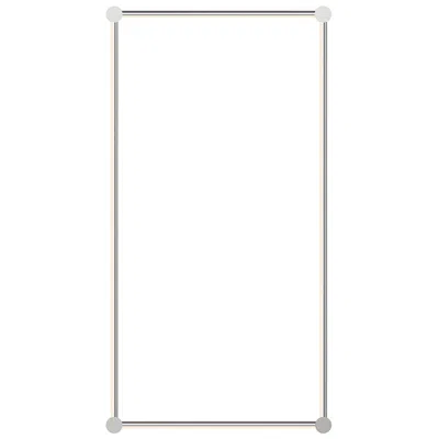 Sonneman Purolinear 24.75" Wide 2-light Satin Chrome Led Wall Bar