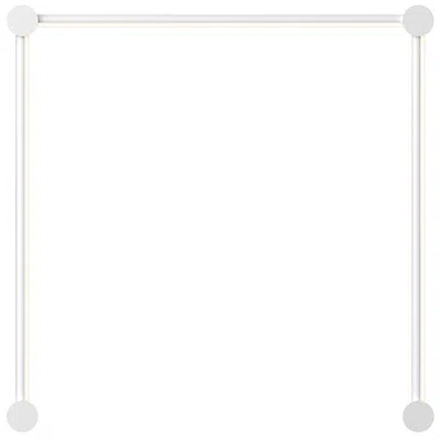 Sonneman Purolinear 24.75" Wide 3-light Satin White Led Wall Bar