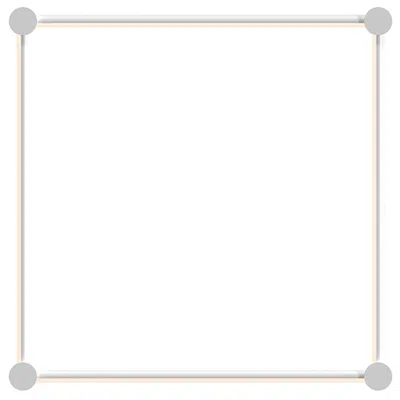 Sonneman Purolinear 24.75" Wide 4-light Satin White Led Wall Bar