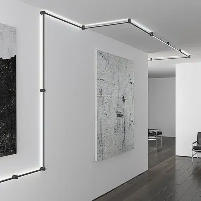 Sonneman Purolinear 360™ 2 - Light 24.75" Led Flush Mount In Multi