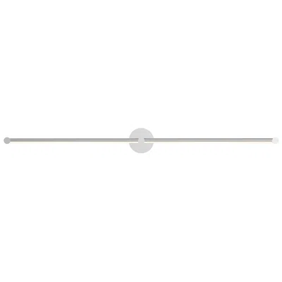 Sonneman Purolinear 49.25" Wide 2-light Polished Chrome Led Wall Bar