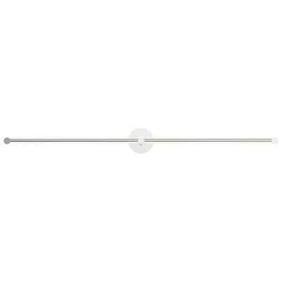 Sonneman Purolinear 49.25" Wide 2-light Satin Chrome Led Wall Bar