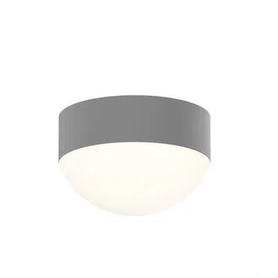 Sonneman Reals 1 - Light 5" Led Flush Mount In Gray