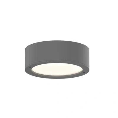 Sonneman Reals 1 - Light 5" Led Flush Mount In Gray