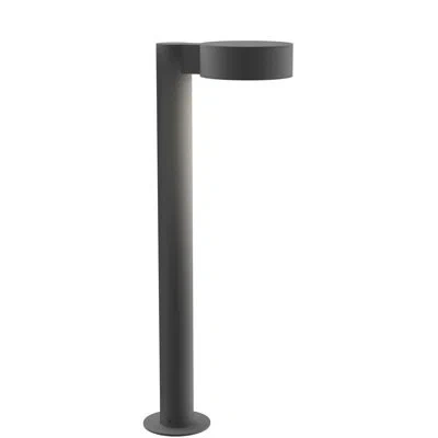 Sonneman Reals Integrated Led Metal Bollard Light In Gray