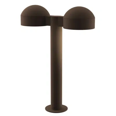 Sonneman Reals Line Voltage Led Bollard Light In Bronze