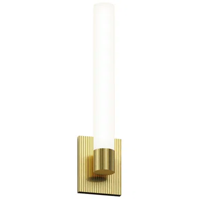 Sonneman Scepter 19.5" High Satin Brass 2700k Led Sconce