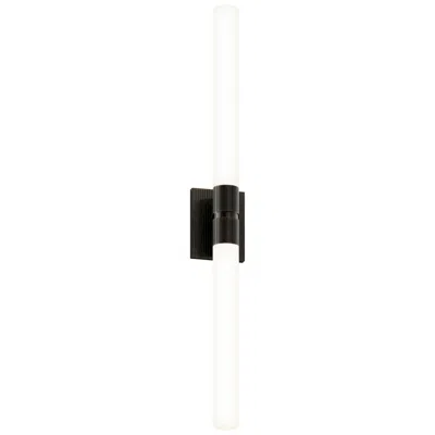 Sonneman Scepter 36" High Black Brass 2700k Led Vanity Light