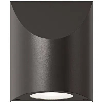 Sonneman Shear 6 1/4"h Textured Bronze Led Outdoor Wall Light