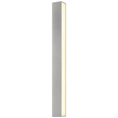 Sonneman Sideways 36 1/4"h Textured Gray Led Outdoor Wall Light