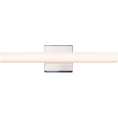 Sonneman Sq-bar 18" Wide Polished Chrome Led Bath Light