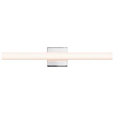 Sonneman Sq-bar 24" Wide Polished Chrome Led Bath Light