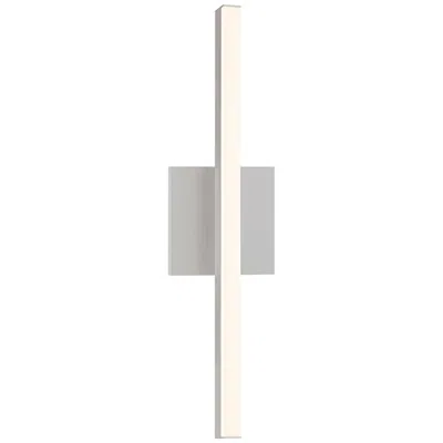 Sonneman Stix 17 1/4" High Satin Aluminum Led Wall Sconce